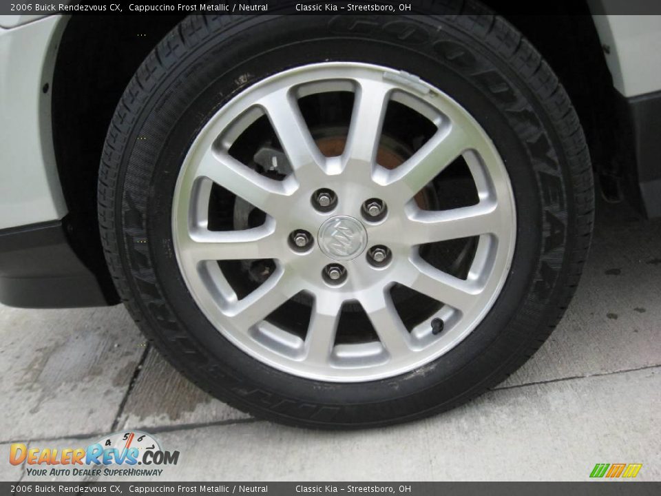 2006 Buick Rendezvous CX Cappuccino Frost Metallic / Neutral Photo #13