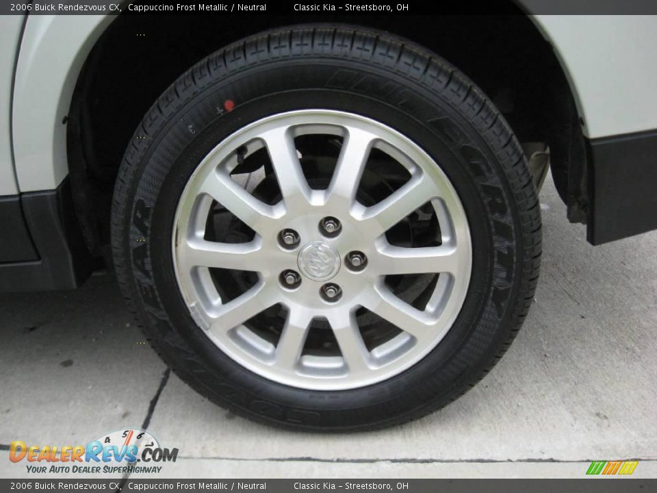 2006 Buick Rendezvous CX Cappuccino Frost Metallic / Neutral Photo #14
