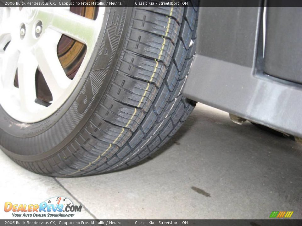 2006 Buick Rendezvous CX Cappuccino Frost Metallic / Neutral Photo #16