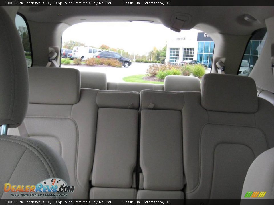 2006 Buick Rendezvous CX Cappuccino Frost Metallic / Neutral Photo #21