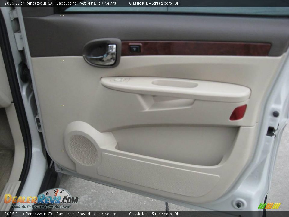 2006 Buick Rendezvous CX Cappuccino Frost Metallic / Neutral Photo #26