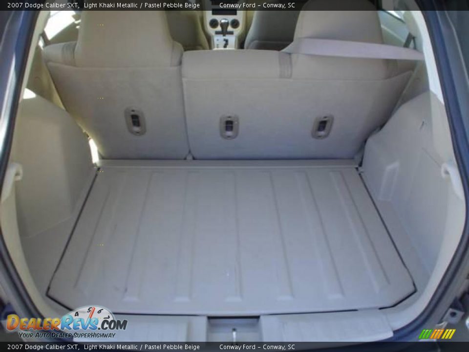 2007 Dodge Caliber SXT Light Khaki Metallic / Pastel Pebble Beige Photo #15