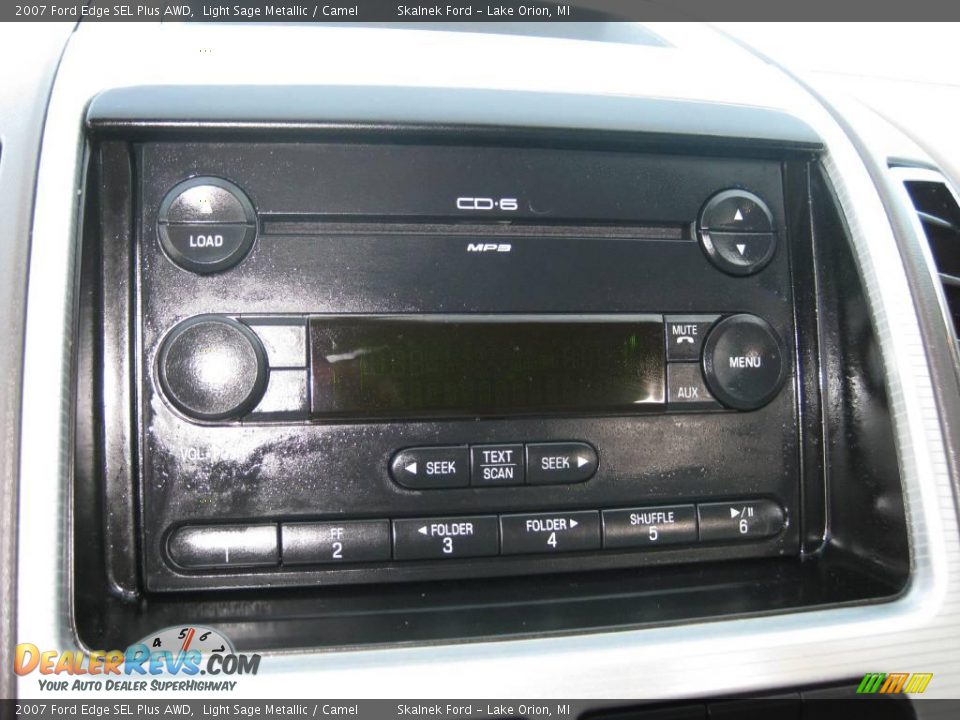 2007 Ford Edge SEL Plus AWD Light Sage Metallic / Camel Photo #29