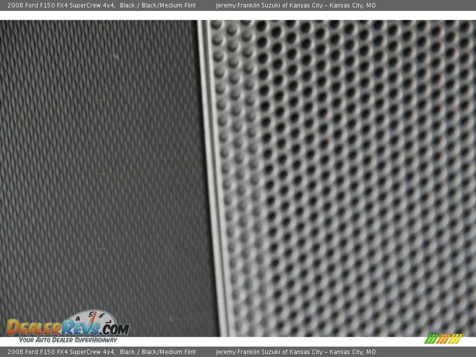 2008 Ford F150 FX4 SuperCrew 4x4 Black / Black/Medium Flint Photo #24