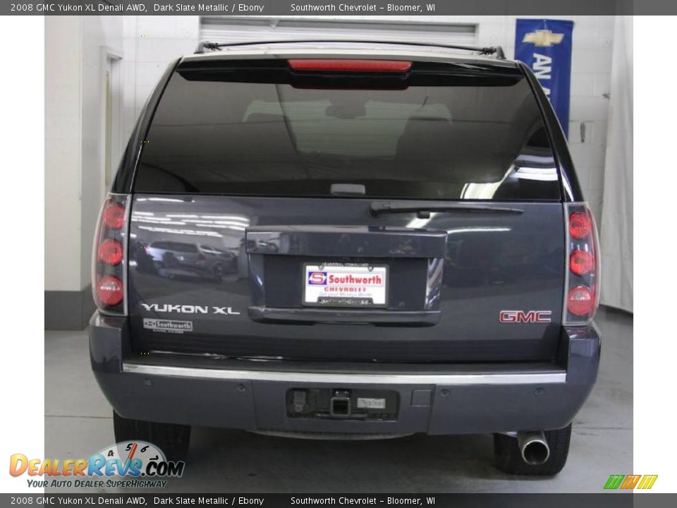 2008 GMC Yukon XL Denali AWD Dark Slate Metallic / Ebony Photo #3