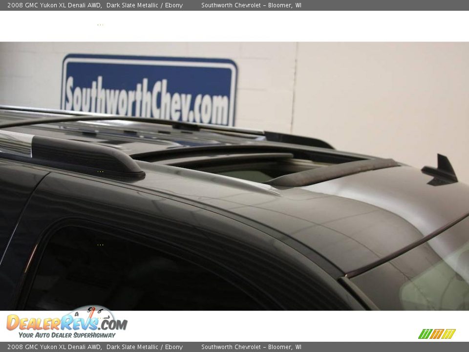 2008 GMC Yukon XL Denali AWD Dark Slate Metallic / Ebony Photo #4