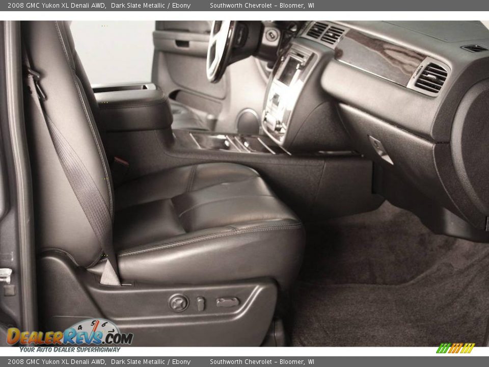 2008 GMC Yukon XL Denali AWD Dark Slate Metallic / Ebony Photo #5