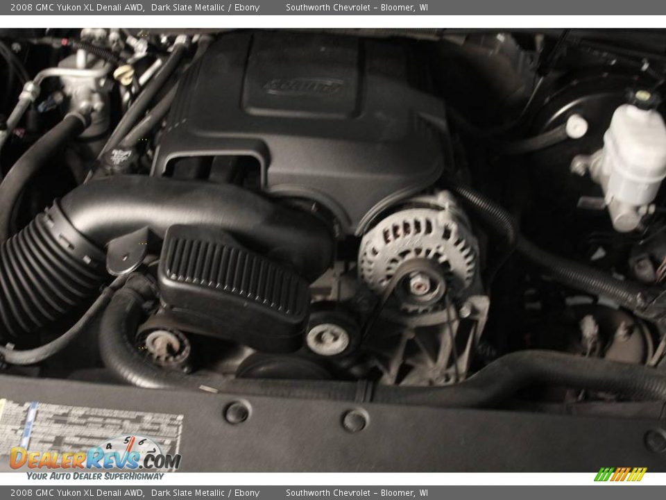 2008 GMC Yukon XL Denali AWD Dark Slate Metallic / Ebony Photo #15