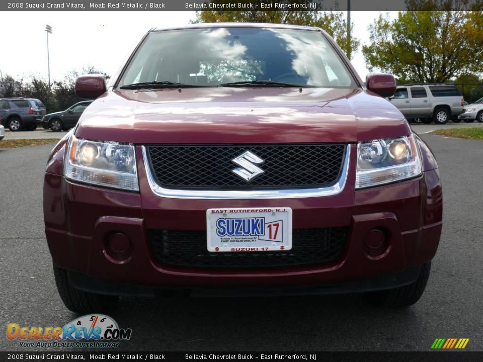 2008 Suzuki Grand Vitara Moab Red Metallic / Black Photo #2
