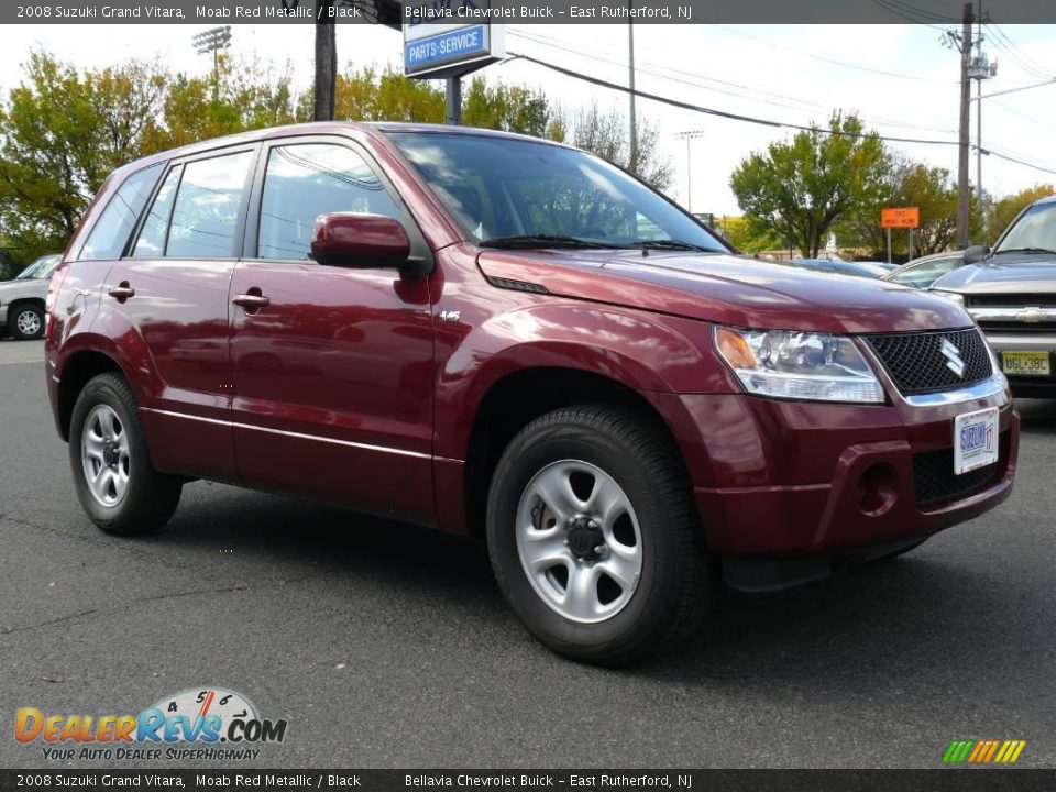 2008 Suzuki Grand Vitara Moab Red Metallic / Black Photo #3