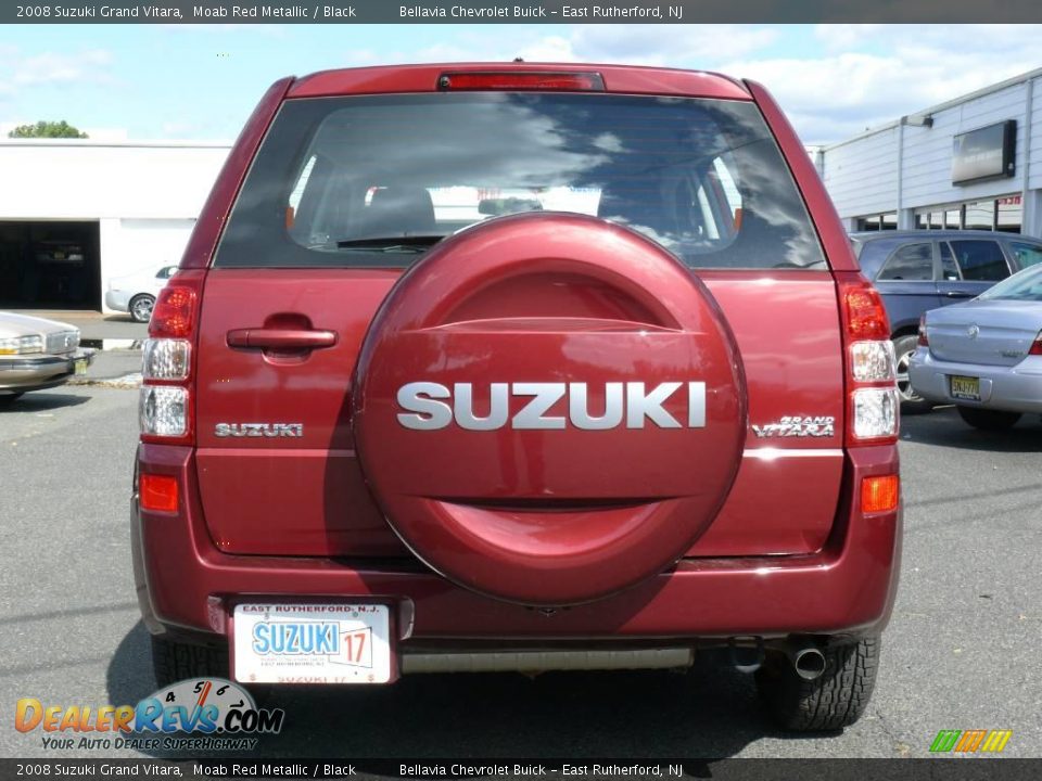 2008 Suzuki Grand Vitara Moab Red Metallic / Black Photo #5