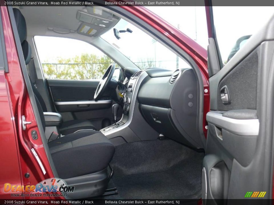 2008 Suzuki Grand Vitara Moab Red Metallic / Black Photo #8