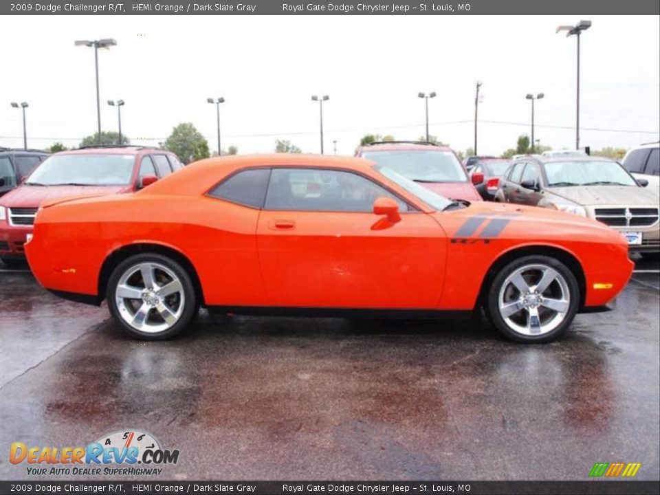 2009 Dodge Challenger R/T HEMI Orange / Dark Slate Gray Photo #1