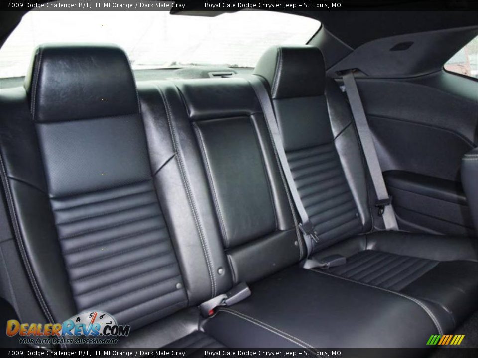 2009 Dodge Challenger R/T HEMI Orange / Dark Slate Gray Photo #9