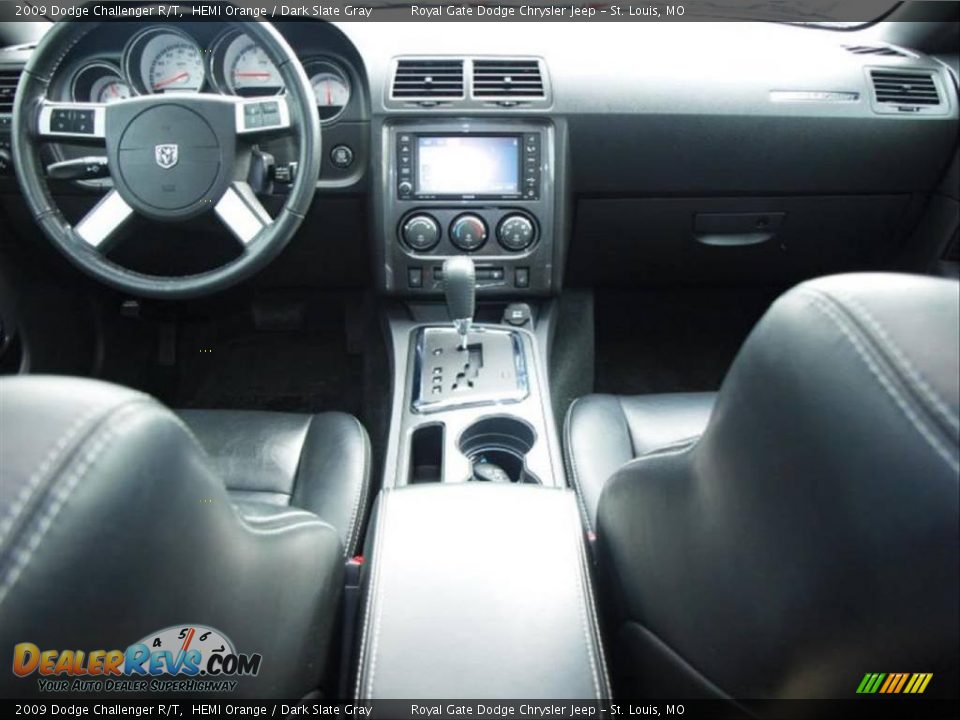 2009 Dodge Challenger R/T HEMI Orange / Dark Slate Gray Photo #10