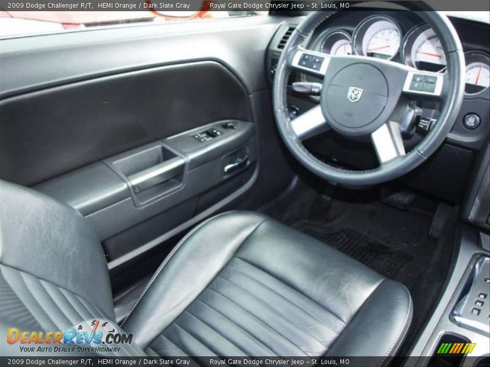 2009 Dodge Challenger R/T HEMI Orange / Dark Slate Gray Photo #11