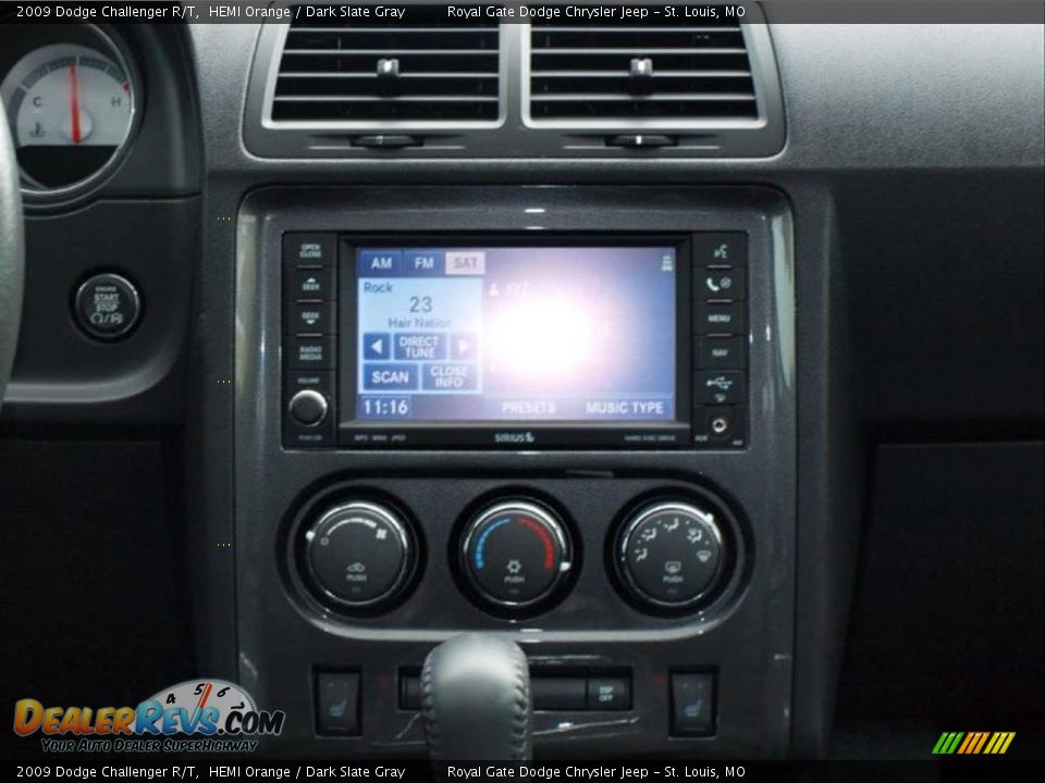 2009 Dodge Challenger R/T HEMI Orange / Dark Slate Gray Photo #12