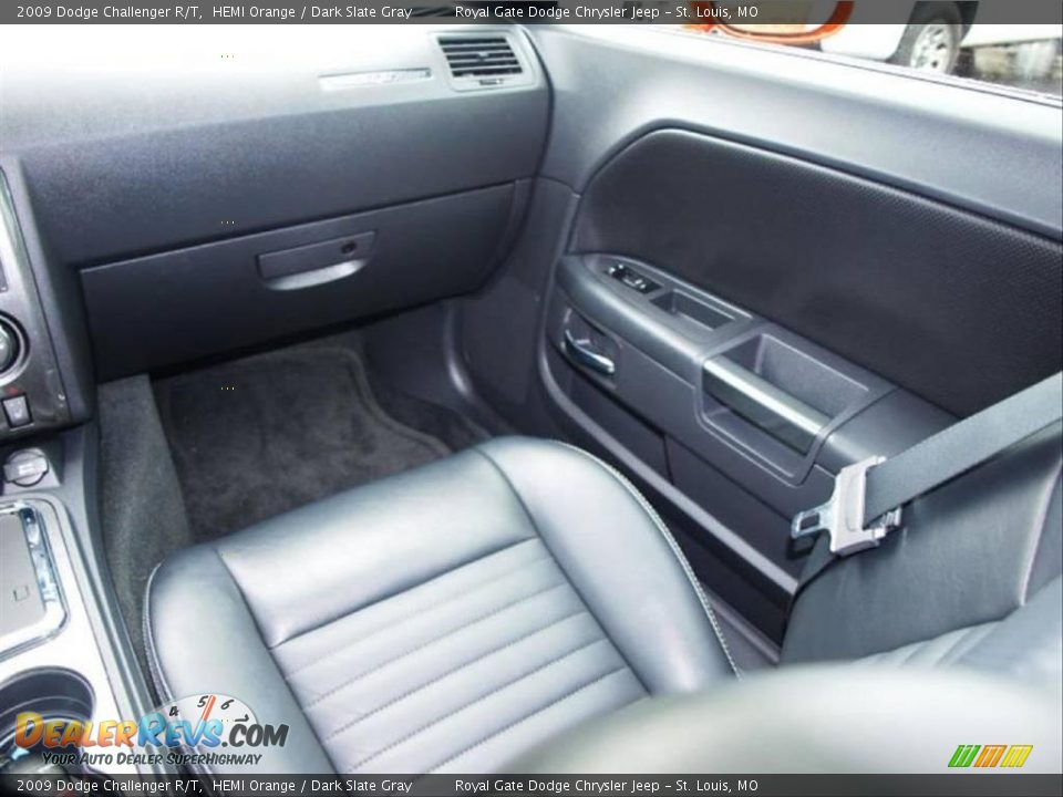 2009 Dodge Challenger R/T HEMI Orange / Dark Slate Gray Photo #13