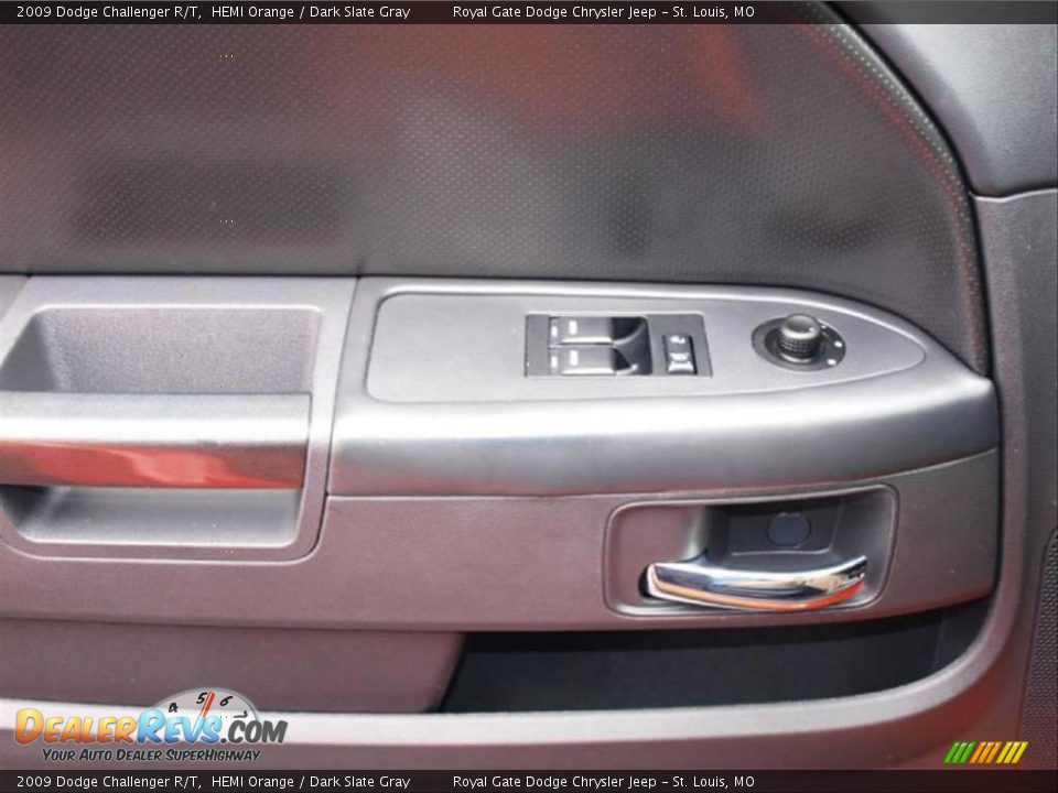 2009 Dodge Challenger R/T HEMI Orange / Dark Slate Gray Photo #15