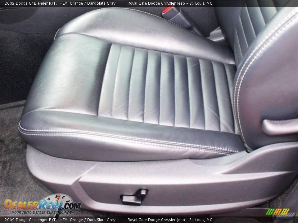 2009 Dodge Challenger R/T HEMI Orange / Dark Slate Gray Photo #16
