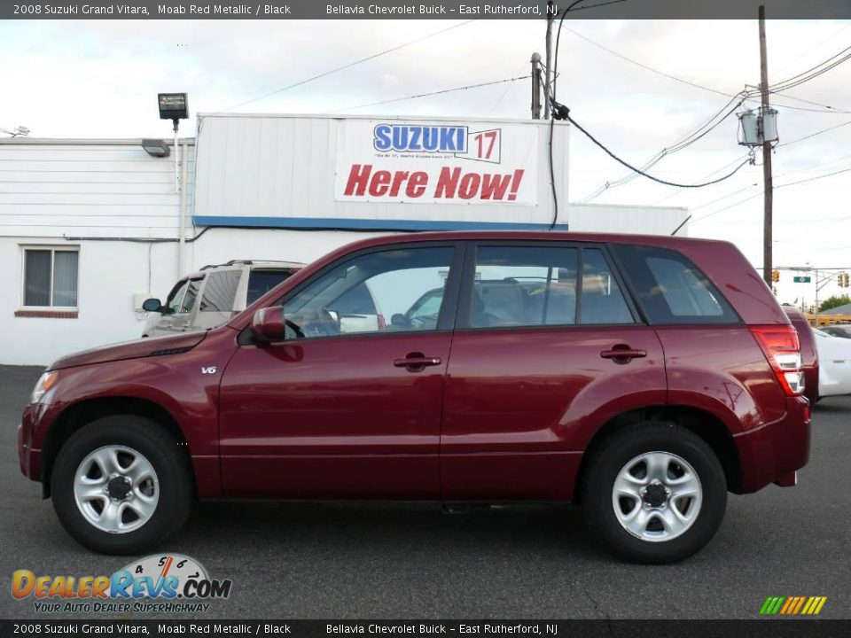 2008 Suzuki Grand Vitara Moab Red Metallic / Black Photo #1