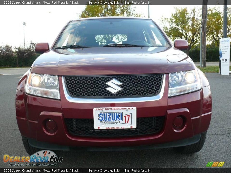 2008 Suzuki Grand Vitara Moab Red Metallic / Black Photo #2