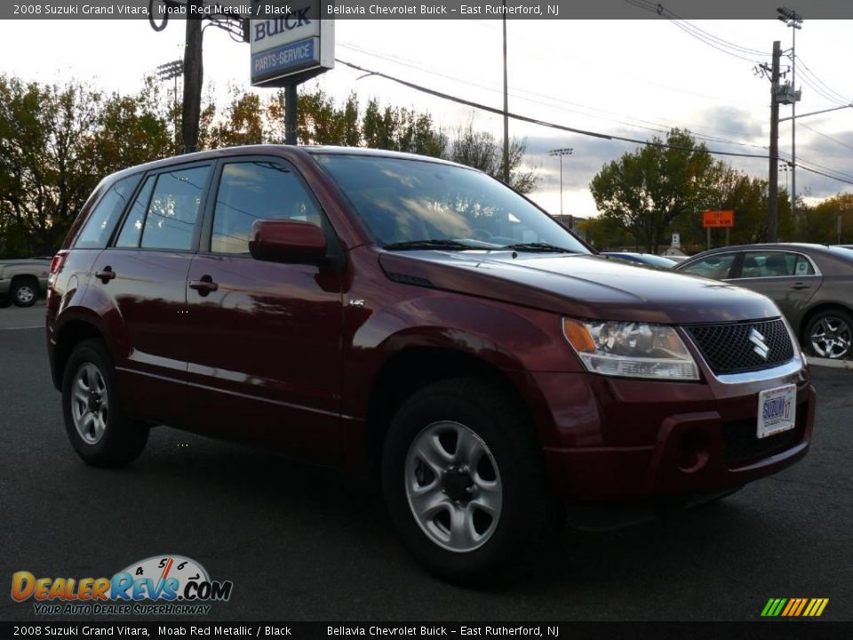 2008 Suzuki Grand Vitara Moab Red Metallic / Black Photo #3