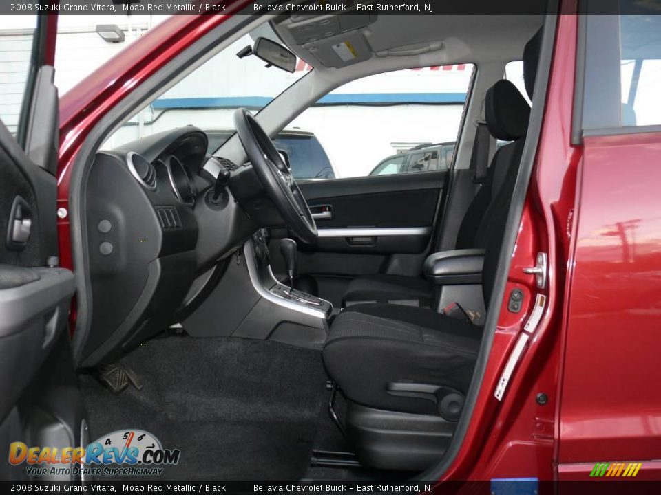 2008 Suzuki Grand Vitara Moab Red Metallic / Black Photo #8
