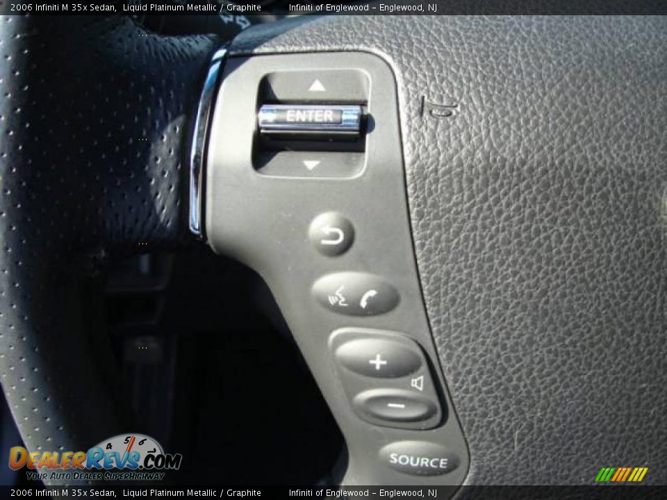 2006 Infiniti M 35x Sedan Liquid Platinum Metallic / Graphite Photo #14