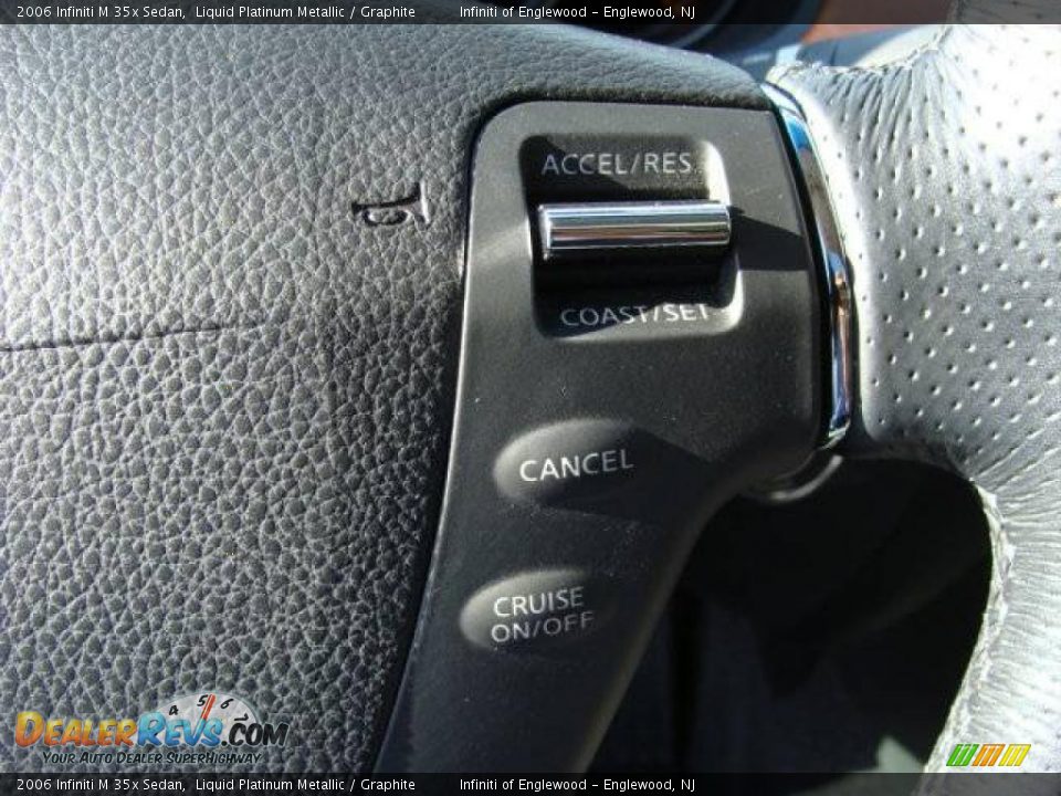 2006 Infiniti M 35x Sedan Liquid Platinum Metallic / Graphite Photo #15