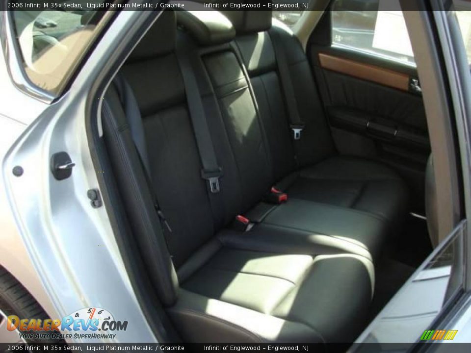 2006 Infiniti M 35x Sedan Liquid Platinum Metallic / Graphite Photo #24