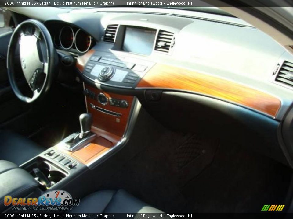 2006 Infiniti M 35x Sedan Liquid Platinum Metallic / Graphite Photo #27