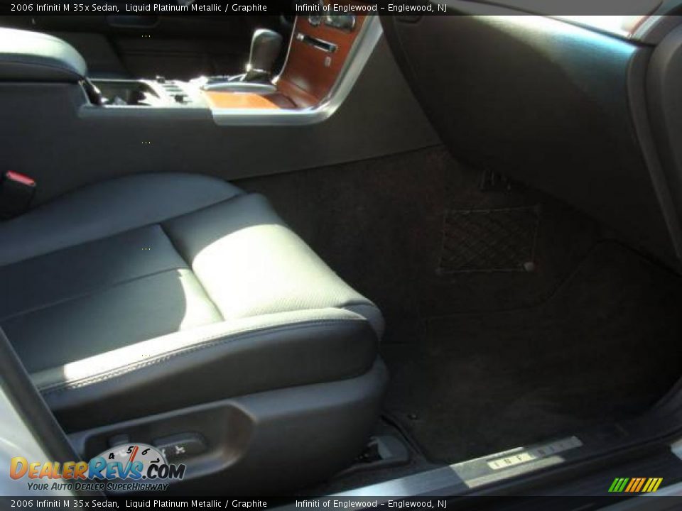 2006 Infiniti M 35x Sedan Liquid Platinum Metallic / Graphite Photo #28
