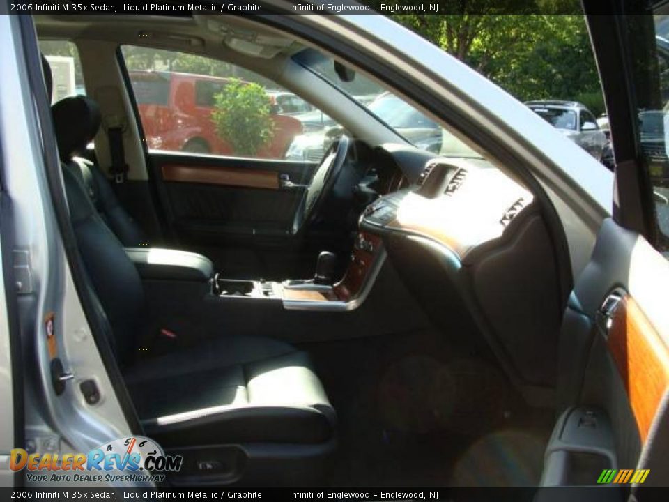 2006 Infiniti M 35x Sedan Liquid Platinum Metallic / Graphite Photo #29