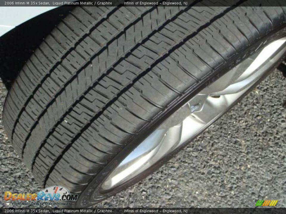 2006 Infiniti M 35x Sedan Liquid Platinum Metallic / Graphite Photo #31