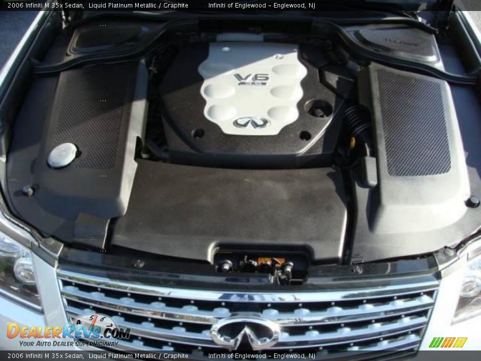 2006 Infiniti M 35x Sedan Liquid Platinum Metallic / Graphite Photo #32