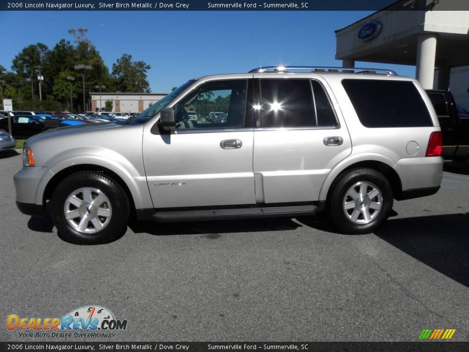 2006 Lincoln Navigator Luxury Silver Birch Metallic / Dove Grey Photo #2
