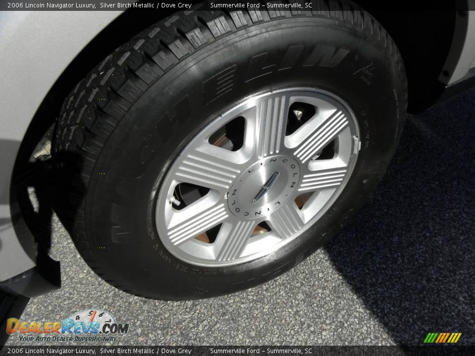 2006 Lincoln Navigator Luxury Silver Birch Metallic / Dove Grey Photo #15