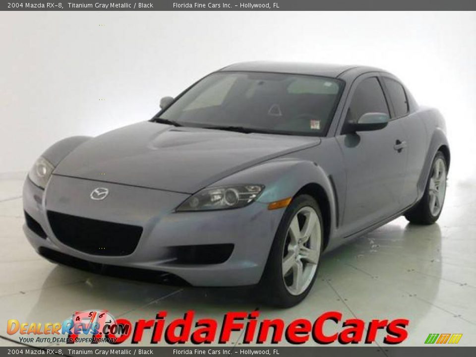 2004 Mazda RX-8 Titanium Gray Metallic / Black Photo #1