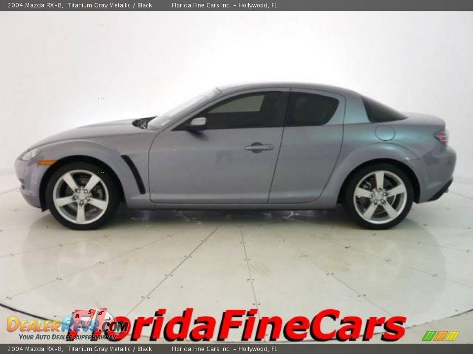 2004 Mazda RX-8 Titanium Gray Metallic / Black Photo #3