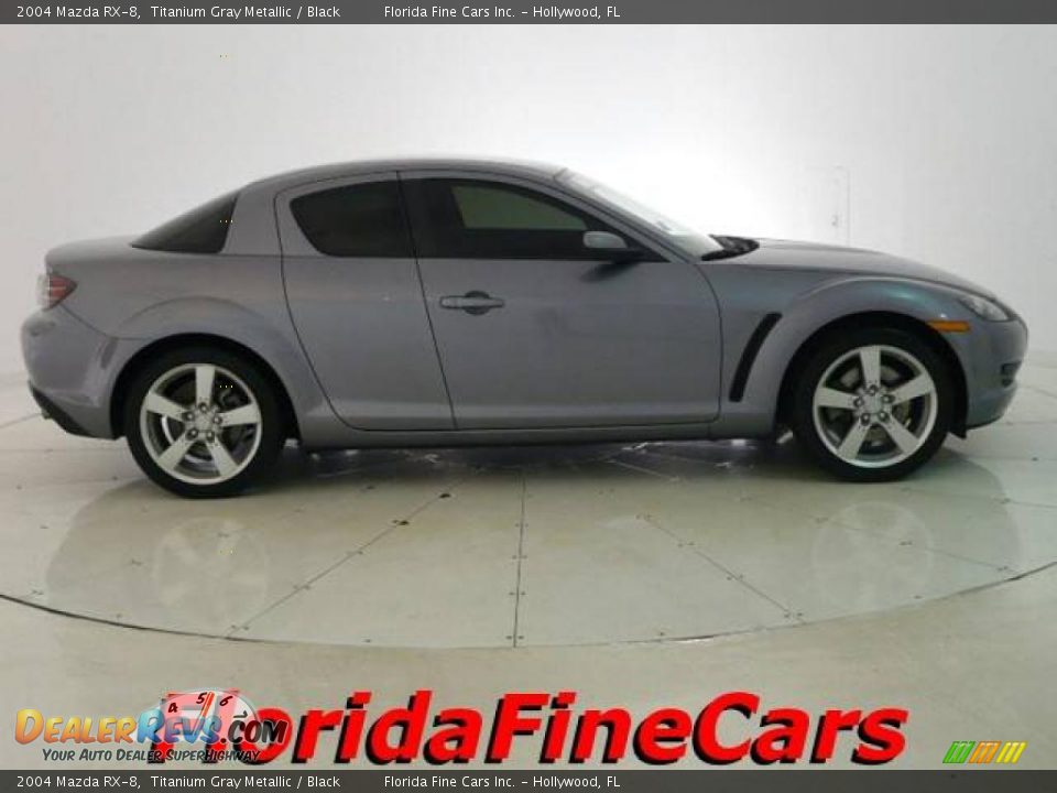 2004 Mazda RX-8 Titanium Gray Metallic / Black Photo #4