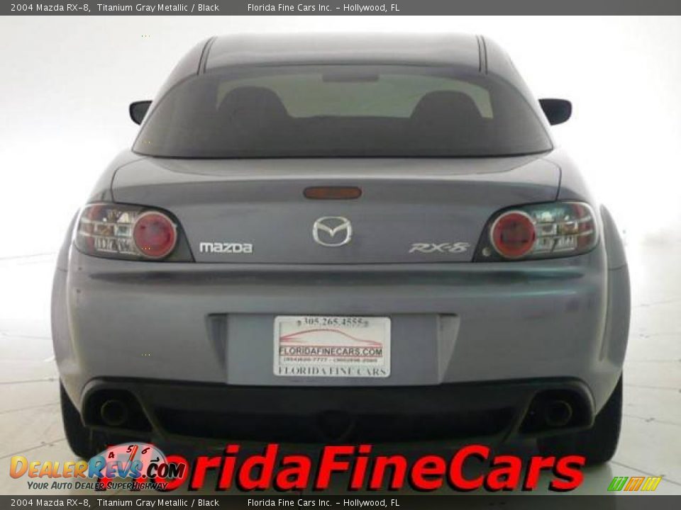 2004 Mazda RX-8 Titanium Gray Metallic / Black Photo #6