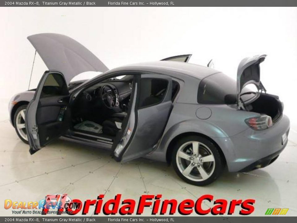 2004 Mazda RX-8 Titanium Gray Metallic / Black Photo #8