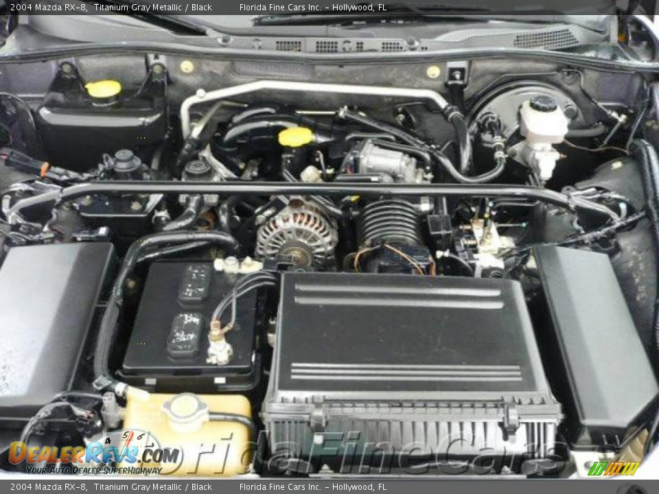 2004 Mazda RX-8 Titanium Gray Metallic / Black Photo #9