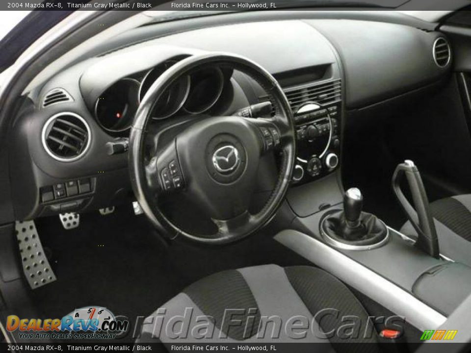 2004 Mazda RX-8 Titanium Gray Metallic / Black Photo #11