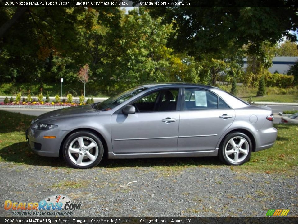 2008 Mazda MAZDA6 i Sport Sedan Tungsten Gray Metallic / Black Photo #1