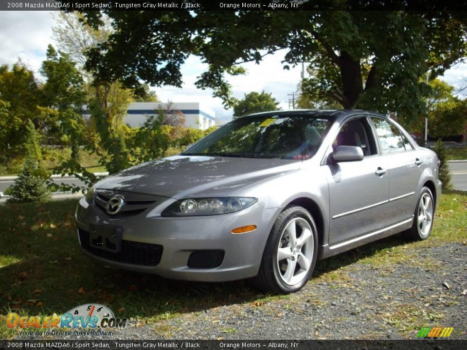 2008 Mazda MAZDA6 i Sport Sedan Tungsten Gray Metallic / Black Photo #2