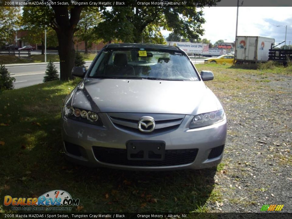 2008 Mazda MAZDA6 i Sport Sedan Tungsten Gray Metallic / Black Photo #3