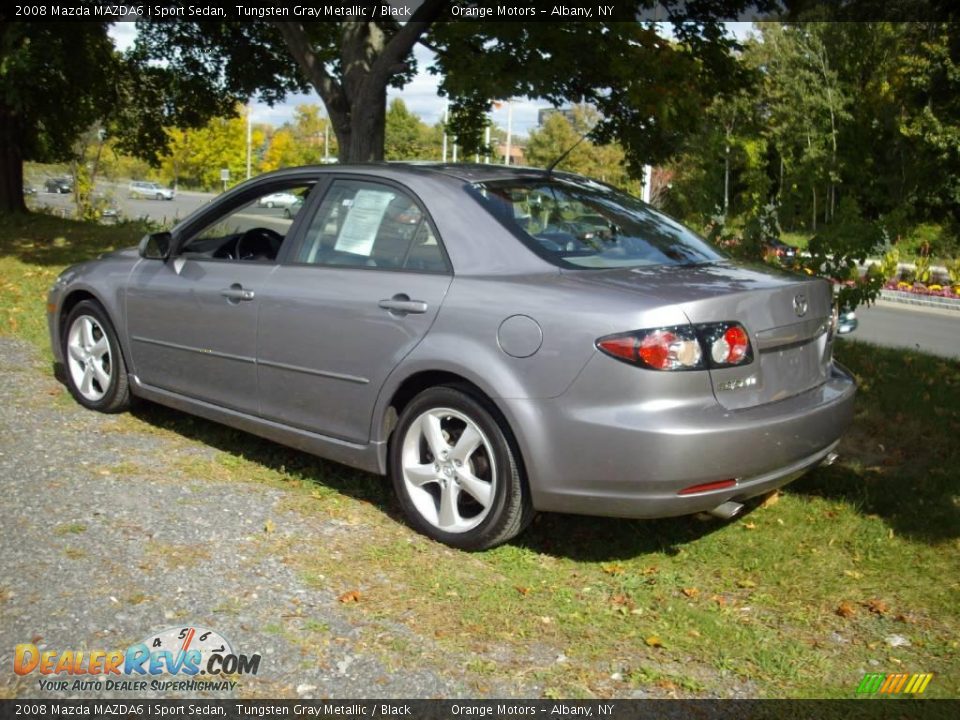 2008 Mazda MAZDA6 i Sport Sedan Tungsten Gray Metallic / Black Photo #4