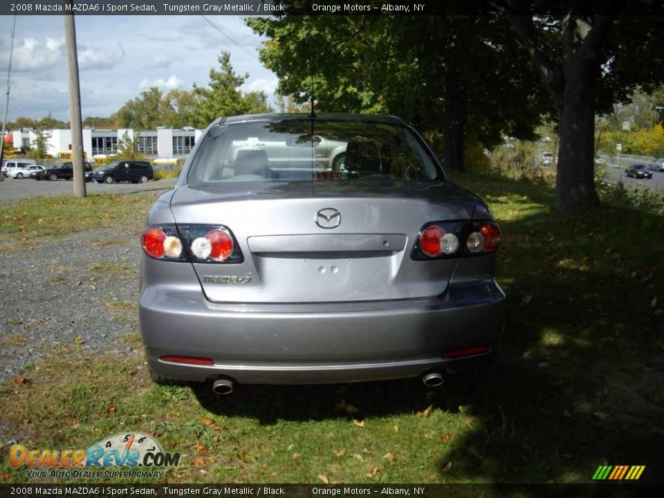 2008 Mazda MAZDA6 i Sport Sedan Tungsten Gray Metallic / Black Photo #5